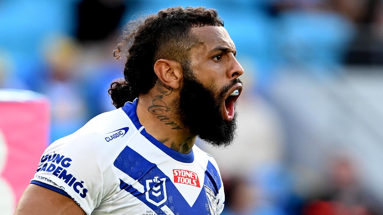 Josh Addo-Carr said he would be open to a rugby switch. Picture: Bradley Kanaris/Getty Images