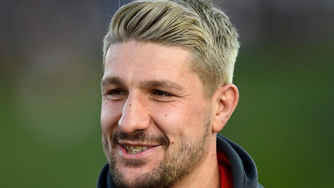 Gareth Widdop of the Dragons has dyed his hair.