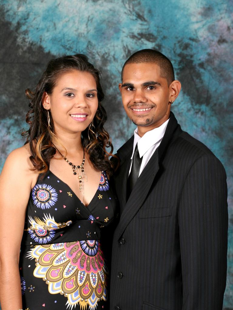 Gabby Watson Scotty and Daniel Hicks at the 2009 Nhulunbuy High School formal. Picture: NT NEWS