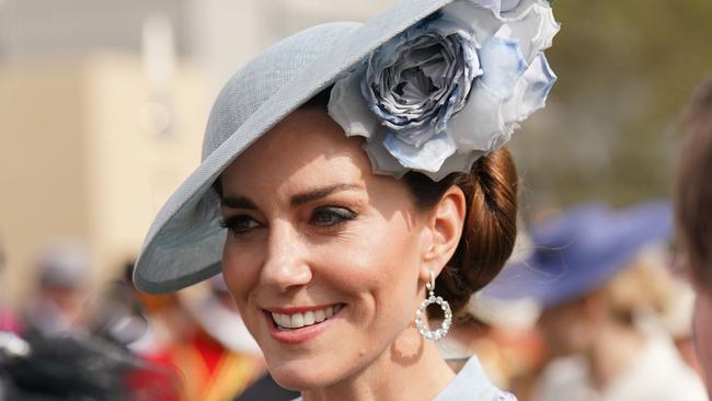 Catherine, Princess of Wales attends King Charles III's Coronation Garden Party at Buckingham Palace in London, England. Picture: Jonathan Brady /Getty Images.