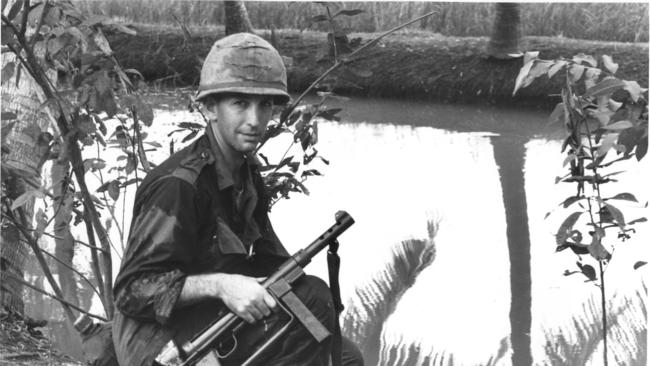 Ellsberg in Vietnam c.1968. Picture: Supplied