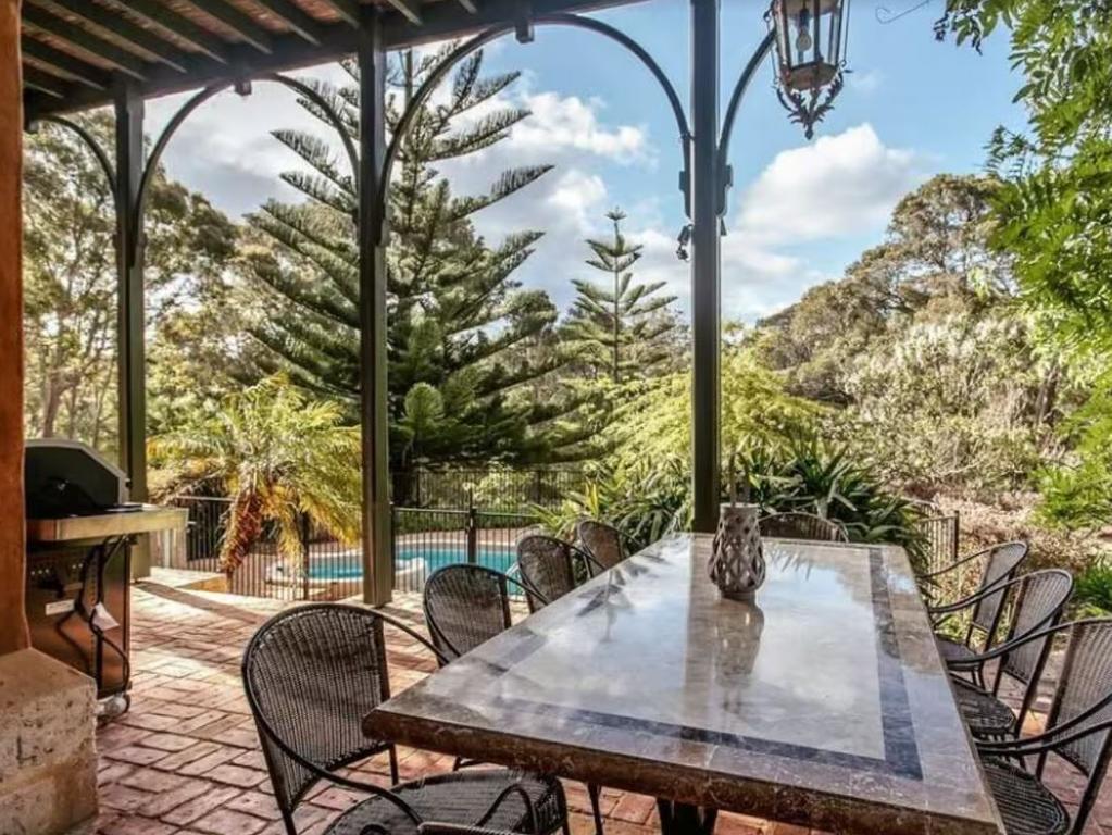 Guests of this home are transported to the English countryside. Picture: Stayz