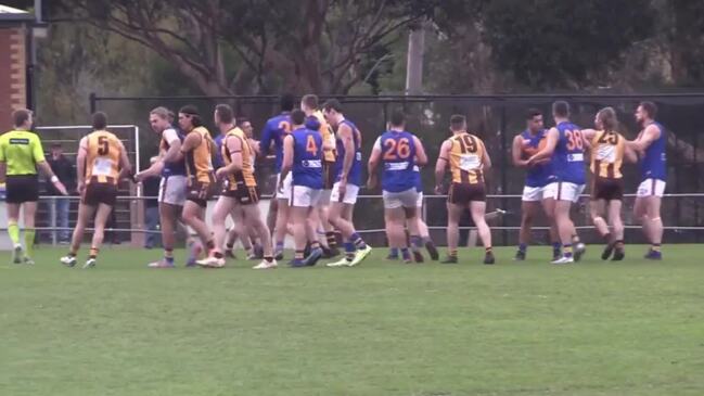 Controversial AFL umpire reported after incident at local match