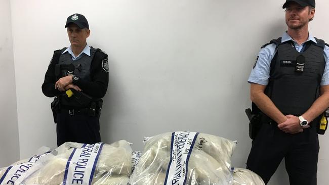 Three men have been arrested over the seizure worth an estimated $57 million.