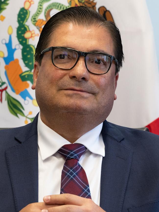 Felipe Gallo, head of the Criminal Investigation Agency at Mexico Fiscalia General. Picture: Jason Edwards