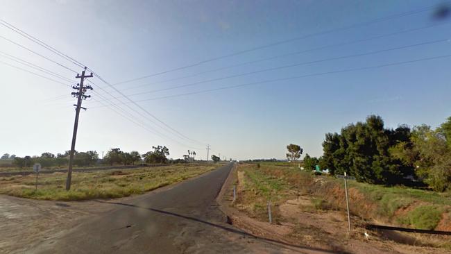 Looking down Research Rd towards the site of the crash. Picture: Google Maps