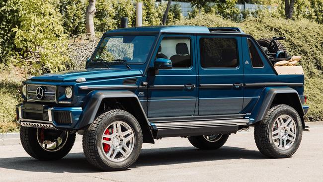 The 2018 Mercedes-Maybach G650 V12 Landaulet.