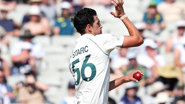 Mitchell Starc was in terrific form over the Aussie summer. Pic: Michael Klein