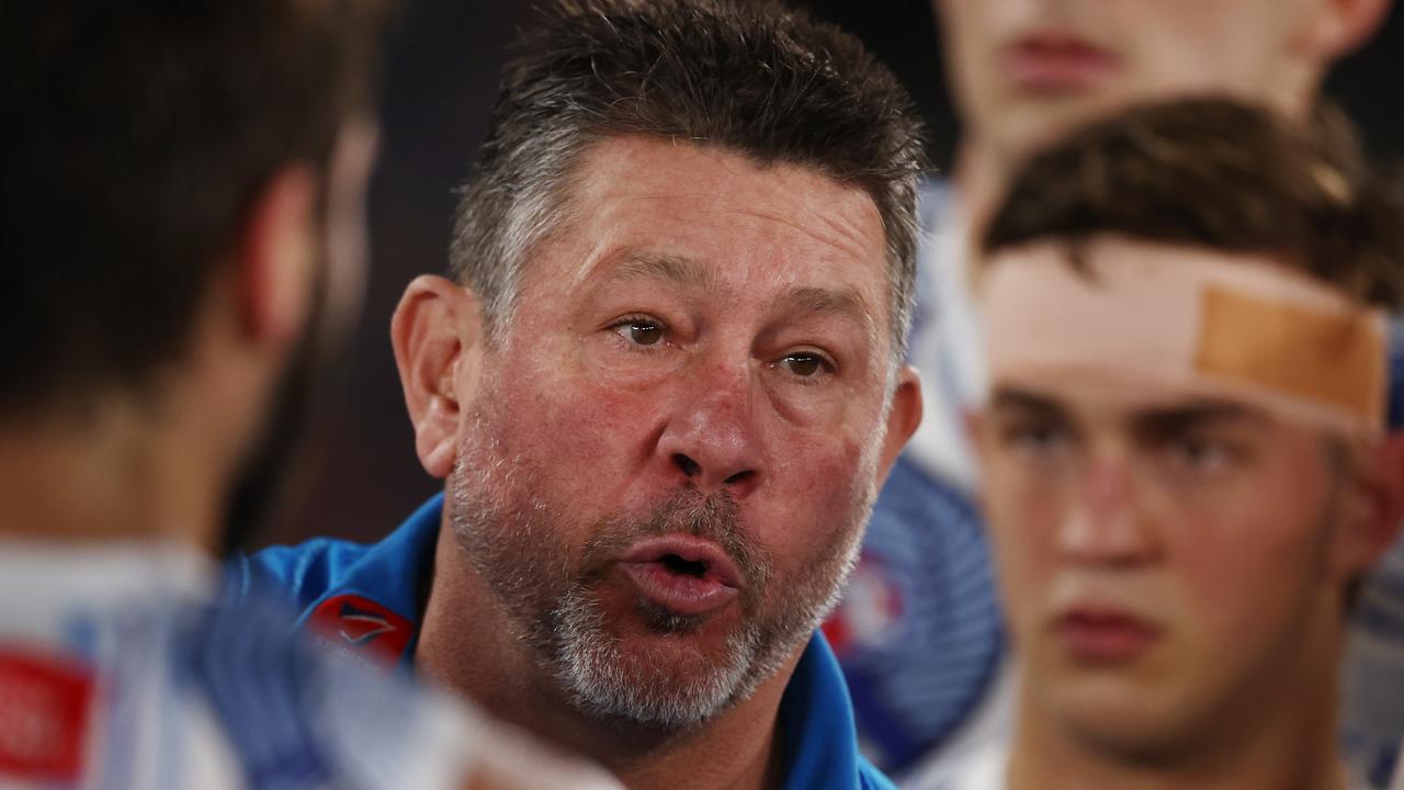 North Melbourne care taker coach Brett Ratten. Picture: Michael Klein