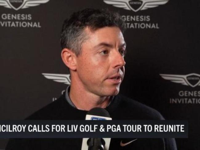 Rory calls for PGA & LIV to reunite