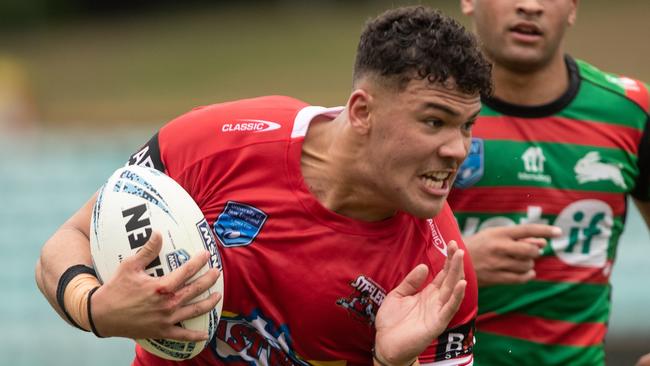 Jackson Shereb scored twice for the Steelers in their big win over South Sydney. Picture: Julian Andrews