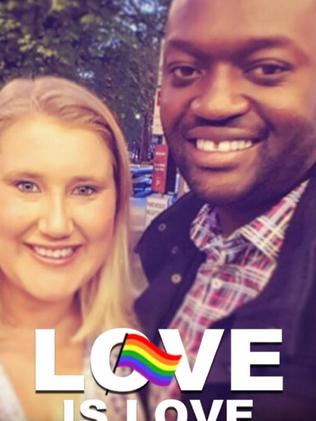 Claire Penno and her husband Emmanuel Mpofu. Picture: Facebook