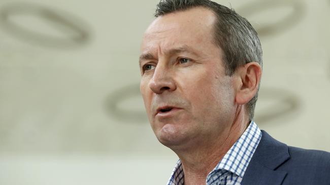 WA Premier Mark McGowan said the lawsuit could cost taxpayers $11,500 each. Picture: NCA NewsWire /Philip Gostelow