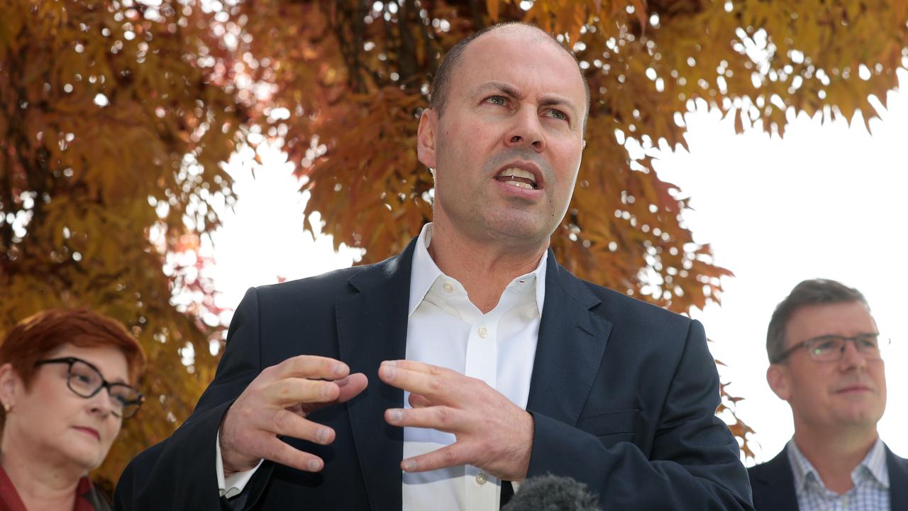 Treasurer Josh Frydenberg has confirmed the 2021 budget will aim for the reopening of the international border next year but even that date could be subject to change. Picture: NCA NewsWire / Gary Ramage