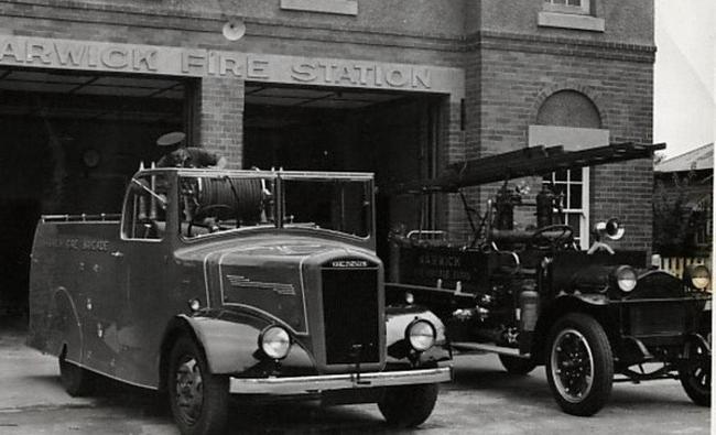 PROUD PAST: The old Warwick fire station, pictured in the 1940s, served the Warwick community with distinction for more than 60 years. Picture: Warwick Daily News