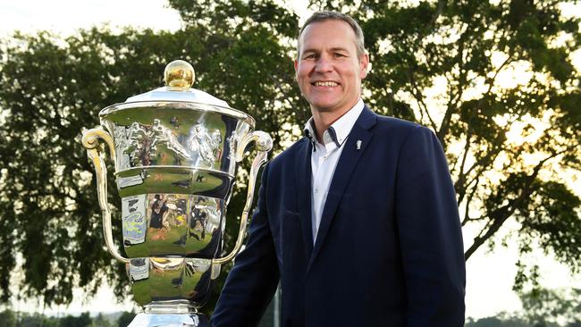 Rugby League World Cup CEO Andrew Hill is excited to see the strength of the women’s tournament. Picture: Justin Kennedy