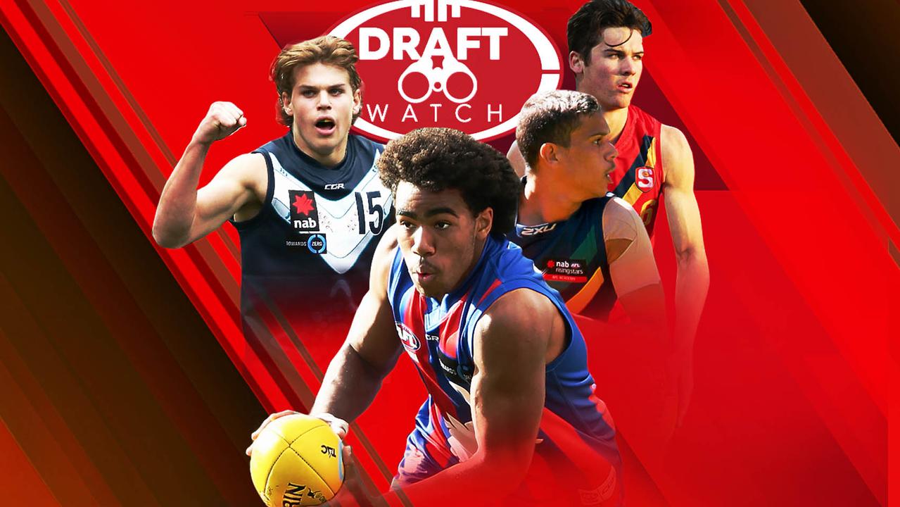 Bailey Smith, Isaac Quaynor, Ian Hill and Connor Rozee are all likely first round draft picks.