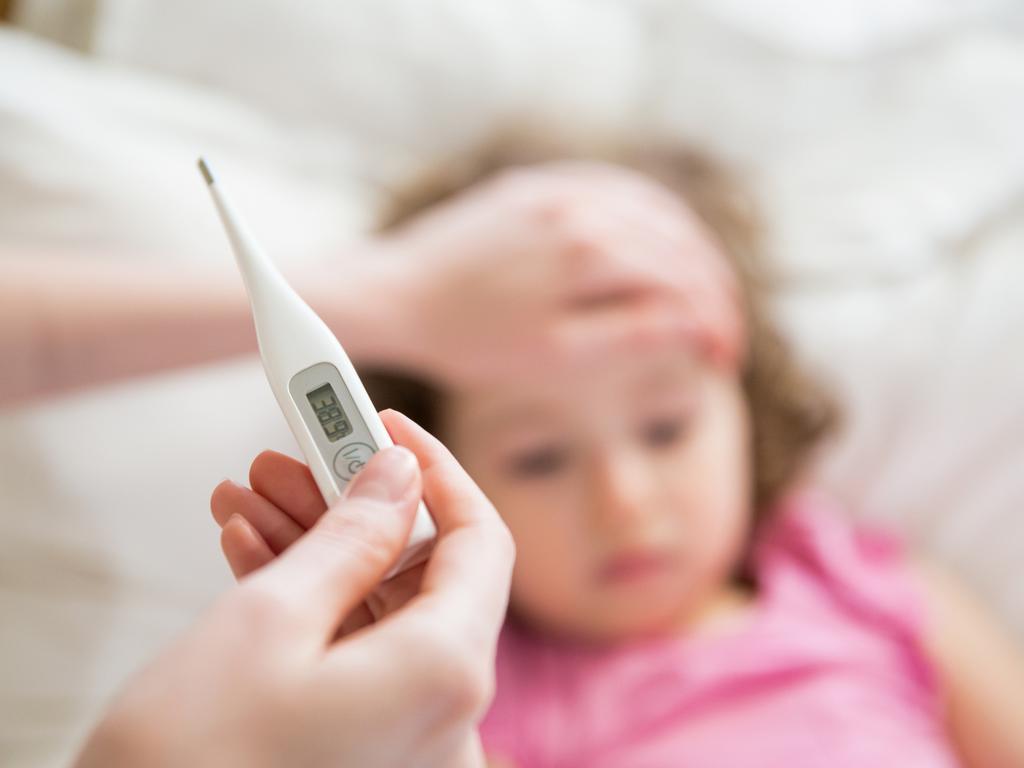 Children have been hard hit by flu this year.