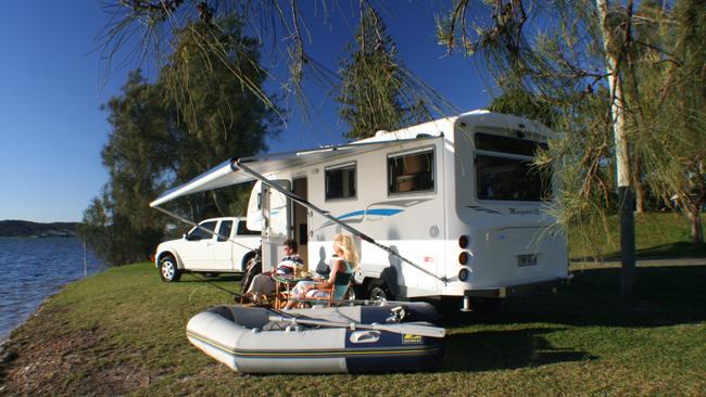 Tweed police are investigating the theft and attempted theft of caravans. File image.