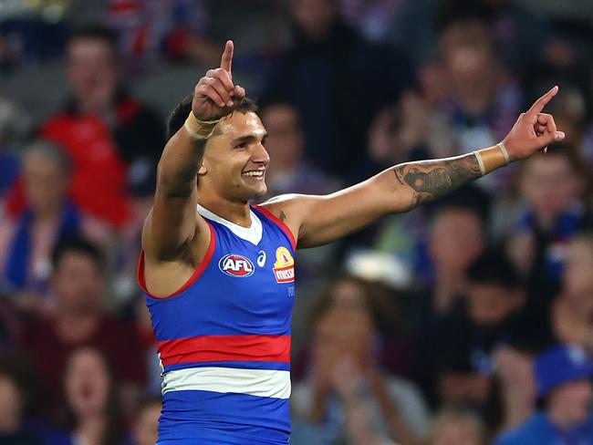 Jamarra Ugle-Hagan isn’t expected to miss too much football after withdrawing for personal reasons. Picture: Quinn Rooney/Getty Images.