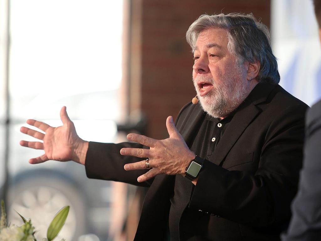 Apple co-founder Steve Wozniak has called for a pause on AI development. Picture: Alison Wynd