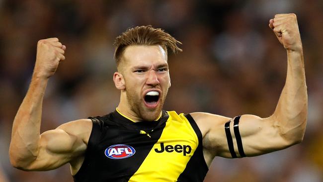 Noah Balta made his AFL debut against the Blues. Pic: Getty Images