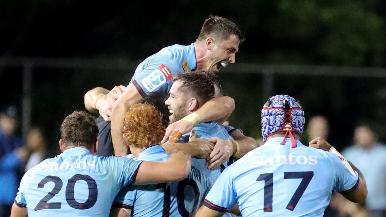 The Waratahs’ stunning victory over the Crusaders set up a phenomenal weekend for Australian rugby. Photo: Getty Images