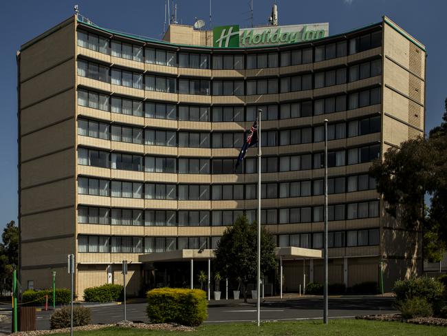 The Holiday Inn quarantine hotel cluster has grown to 13 cases. Picture: Getty Images