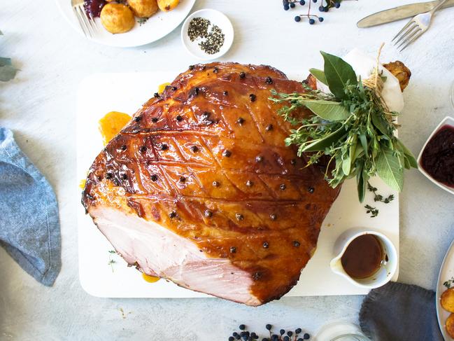 Recipe for Christmas glazed ham