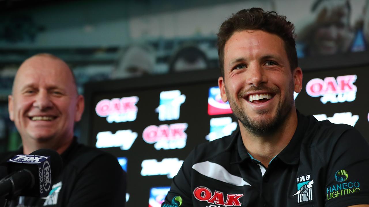 AFL News 2024: Travis Boak Game 350, Port Adelaide V Richmond Round 2 ...