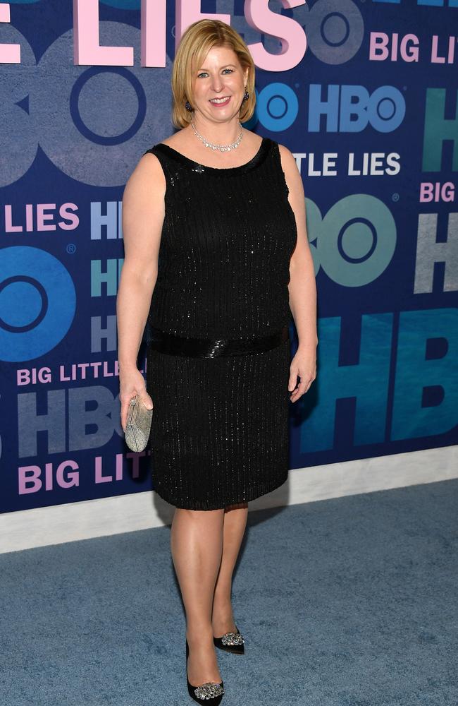 The writer who started it all … Big Little Lies’ author Liane Moriarty in New York this week. Picture: Getty Images