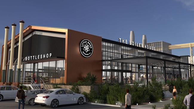 An artist impression of Little Bang Brewing at Tonsley. Picture: Cut and Paste Studio