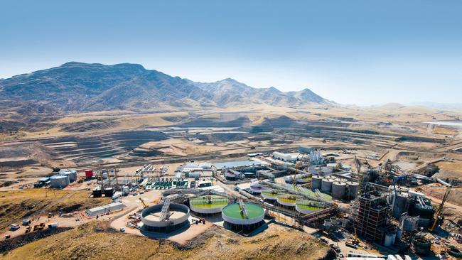 Paladin Energy's Langer Heinrich uranium mine in Namibia. Picture: Supplied