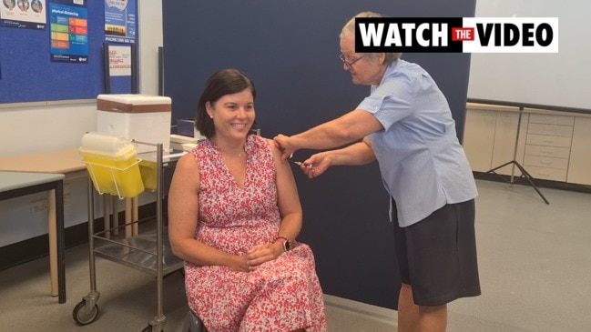 Natasha Fyles urges gets the flu jab as well as COVID jab