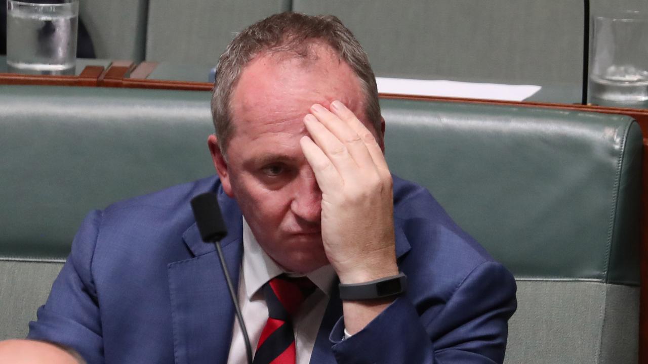 Barnaby Joyce’s paid interview caused widespread outrage. Picture: Gary Ramage