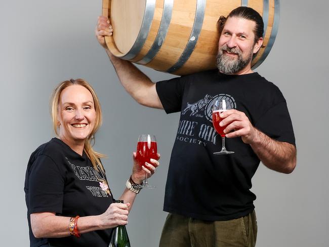 Husband-and-wife team Ed and Fiona Nolle of Dollar Bill Brewing. Picture: Ian Currie