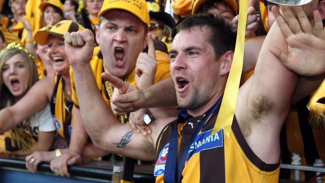 Luke Hodge and the Hawks stopped the Cats in 2008.