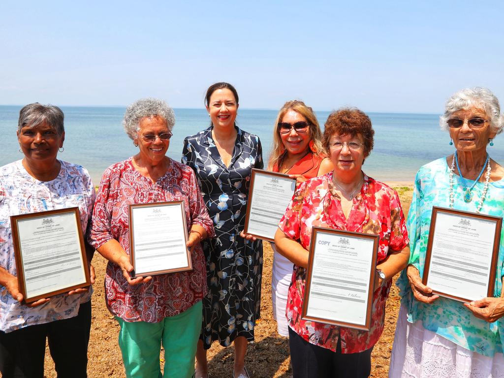 Original owners take back their island