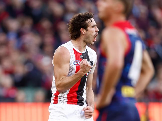 Dal Santo believes St Kilda’s ball use is letting down Max King. Picture: Michael Willson/AFL Photos via Getty Images