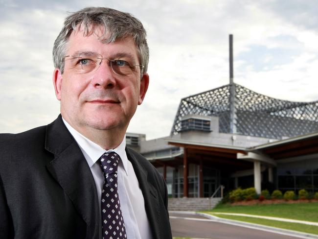 Doctor Adi Paterson, newly appointed chief executive of the Australian Nuclear Science and Technology Organisation (ANSTO) pictured outside the Lucas Heights reactor in Sydney.