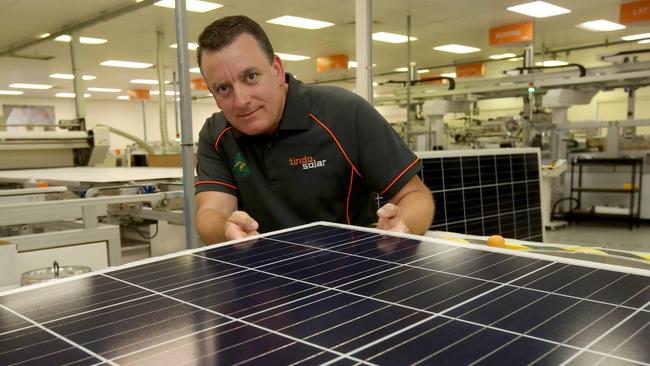 Cool or Cosy managing director Glenn Morelli says councils are keen to help their residents purchase solar systems. Kelly Barnes/The Australian