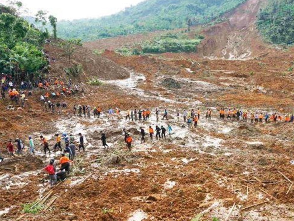 Indonesia Gold Mine Collapse: Race To Find Survivors | The Courier Mail