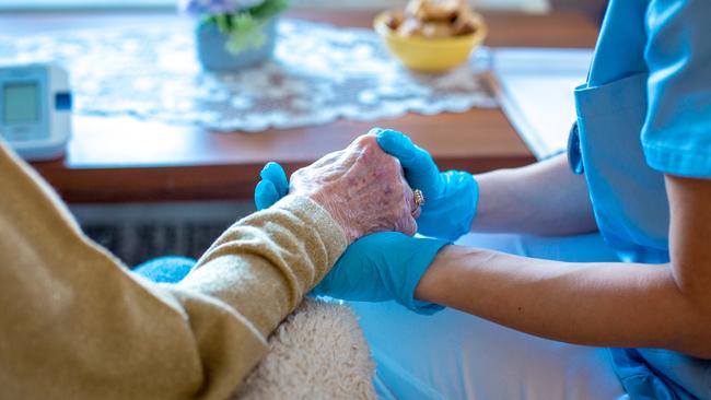 The Aged and Community Care Providers Association estimates the industry is facing about 48,000 unfilled shifts in residential aged-care homes each week.