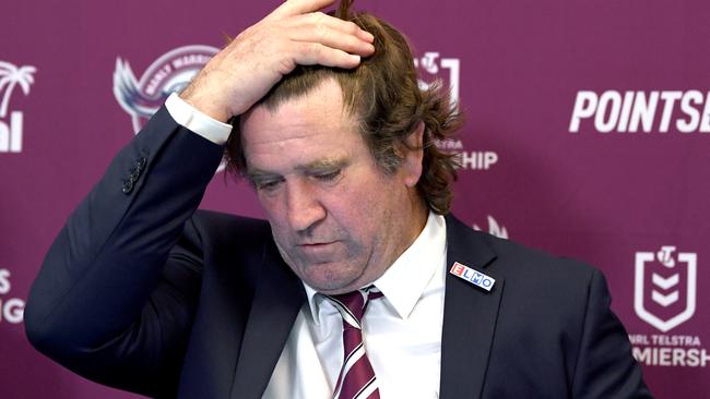 Hasler Coach. Picture: NRL Photos