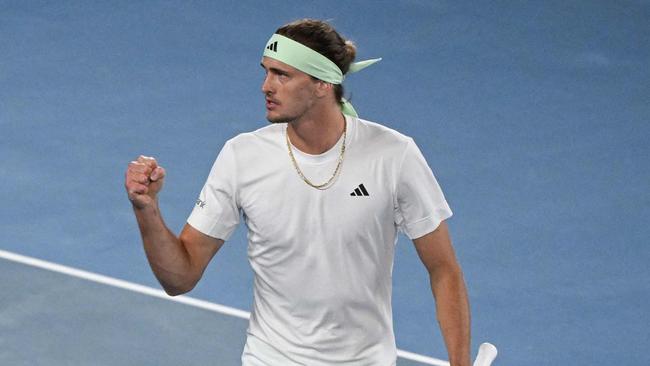 Alexander Zverev has made the early running. (Photo by WILLIAM WEST / AFP)-