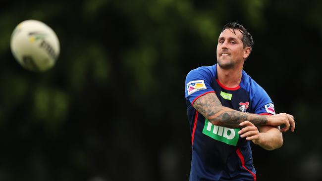 Mitchell Pearce is a great recruit for Newcastle. Picture: Brett Costello