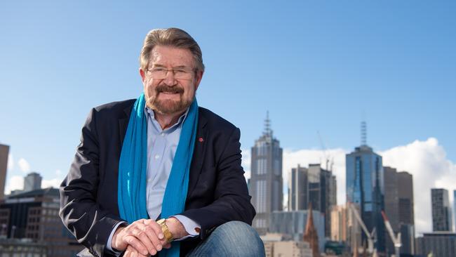 Derryn Hinch said he has lived 13 years longer than he should have after dying on an operating table. Picture: Jason Edwards