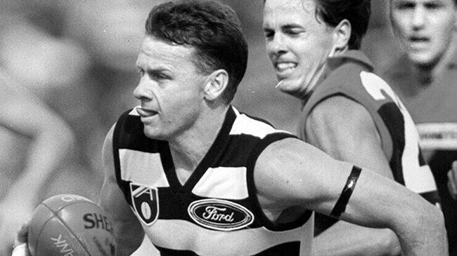 Ken Hinkley in his playing days with the Cats.