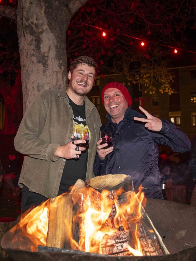 Daniel Hegarty and Tristan Nevin at Winter Feast 2025 in Hobart. Picture: Caroline Tan