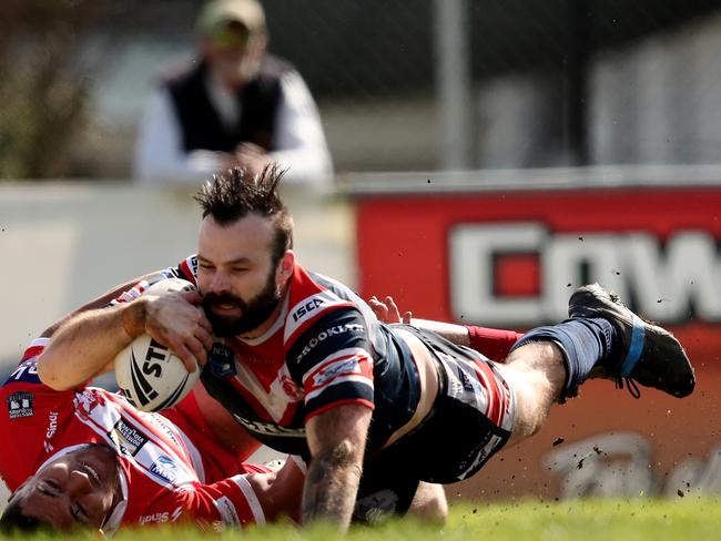 Camden winger Josh Goulton is quickly finding his feet after missing last season. Photo by Jeremy Ng/Newscorp